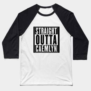 Straight Outta Caemlyn (dark design) Baseball T-Shirt